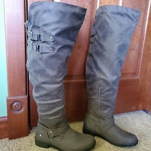 Just Fab Carmona Riding Over the Knee Boots